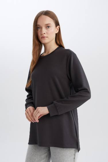 Regular Fit Long Sleeve Tunic