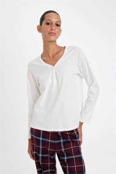 Fall in Love Plaid 2 Piece Pajama Set