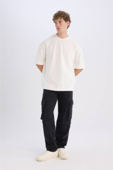 Relax Fit Straight Leg Jeans