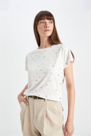 Crew Neck Short Sleeve T-Shirt