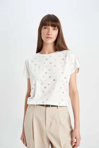 Crew Neck Short Sleeve T-Shirt