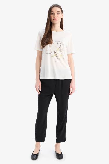 Regular Fit Crew Neck Short Sleeve T-Shirt