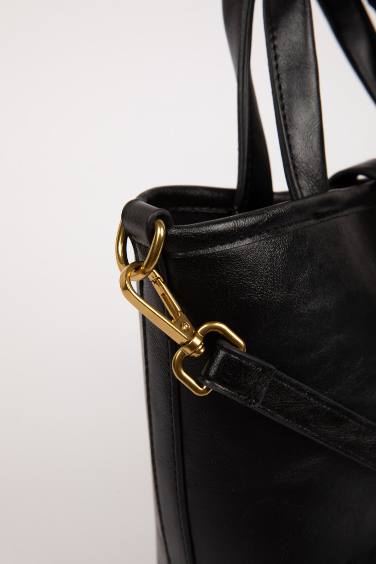 Kadın Uzun Askılı Suni Deri Çapraz Çanta