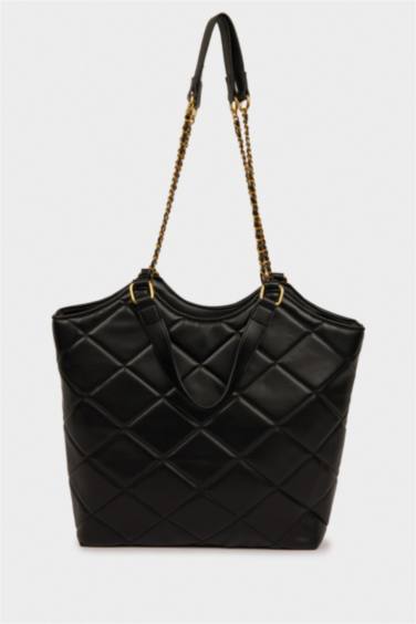 Faux Leather Hand Bag