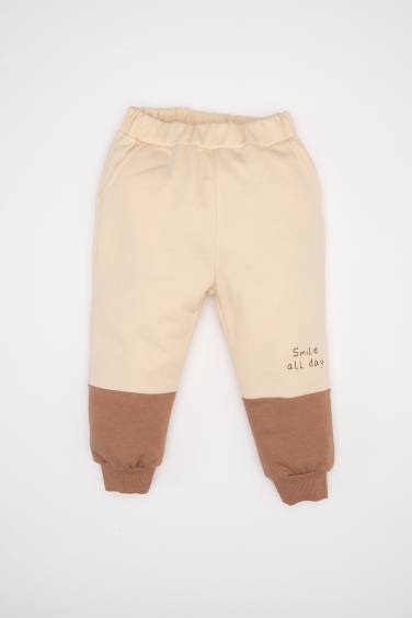 2 piece Regular Fit Hooded Slogan Set