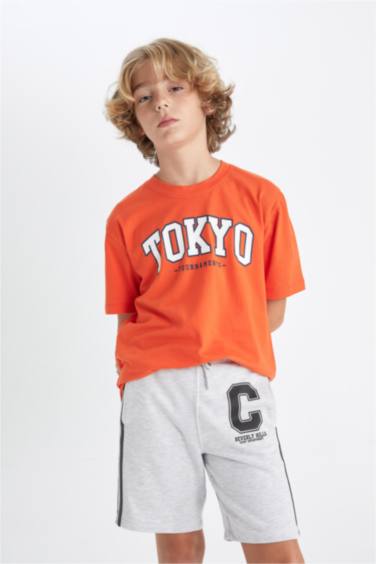 شورت ولادي قماش رقيق قصة عادية