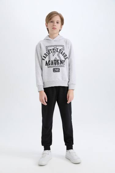 سيت ولادي سويت شيرت وبنطلون بجامة رياضي - قطعتين