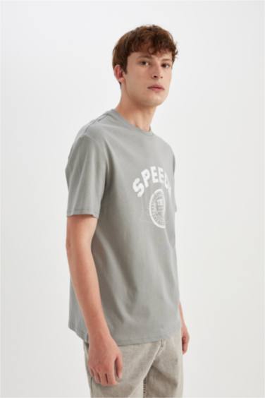 Regular Fit Crew Neck Short Sleeve T-Shirt