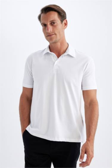 New Regular Fit Short Sleeve Polo T-Shirt