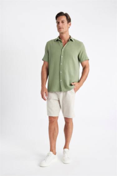 Relax Fit Cotton Shorts