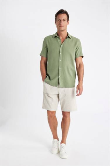 Relax Fit Cotton Shorts