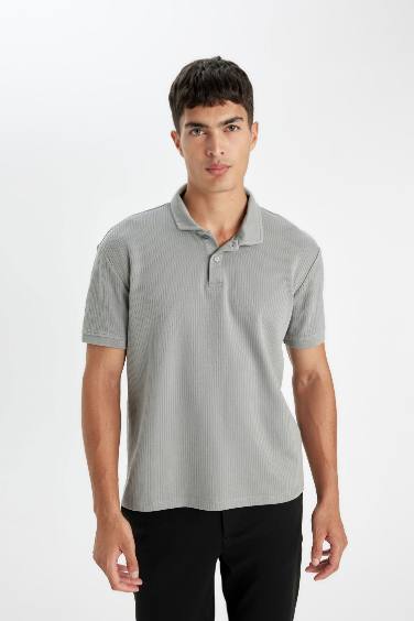 Regular Fit Short Sleeve Polo T-Shirt