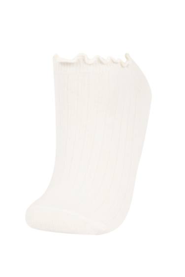 Woman Animal Print 3 piece Short Socks