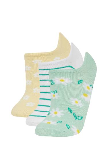 Chaussettes courtes en Coton pour Femme - 3 Paires