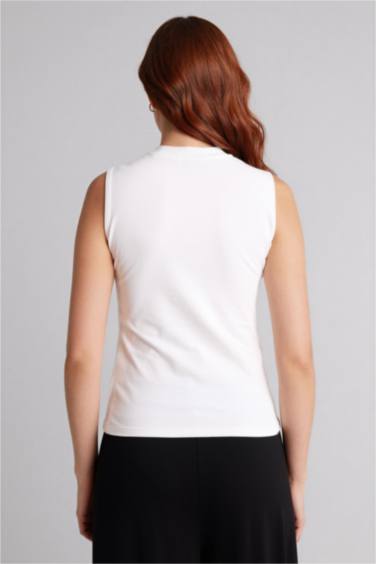 Basıc Kolsuz Tunik - Görsel 5