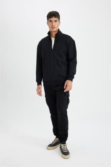 ыңғайлы пішім тік жаға Кардиган