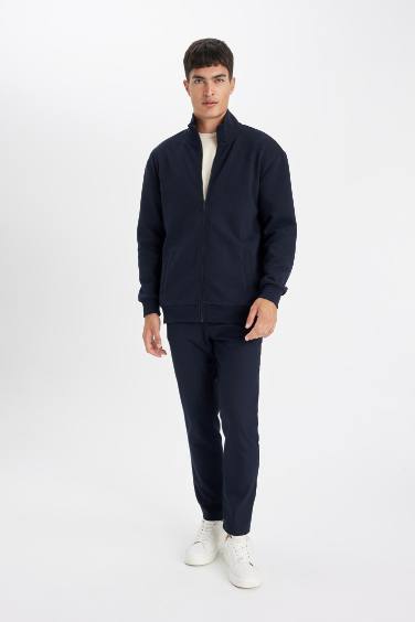 ыңғайлы пішім тік жаға Кардиган