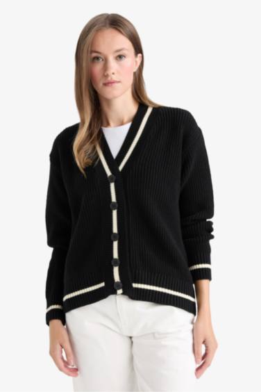 Regular Fit V-Neck Cardigan