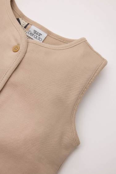 Baby Boy Zebra Patterned Thin Fabric 3 Piece Set