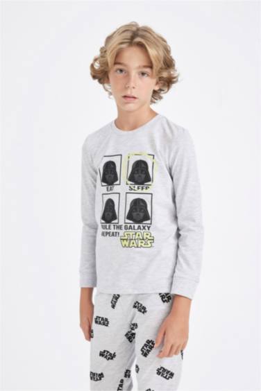 طقم بيجاما قصة عادية من ستار وورز - قطعتين