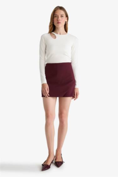 Slim Fit Long Sleeved Crew Neck T-shirt