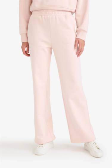 بنطلون سادة بيزك تقيل قصة مستقيمة