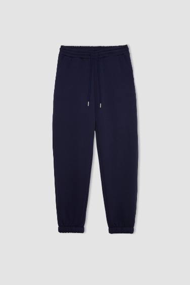 Thick Sweatshirt Fabric Jogger Pants