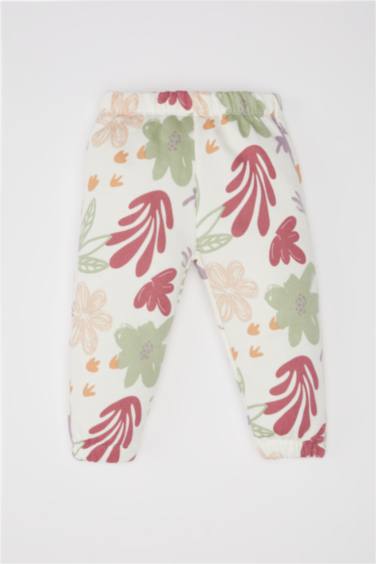 Girl Floral Sweatshirt Bottom 2 Piece Set