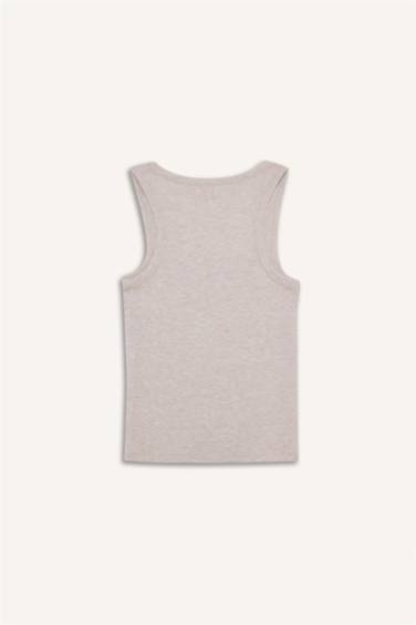 Майка в рубчик