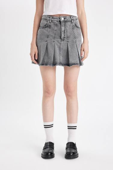 Fashion Fit Denim Mini Skirt