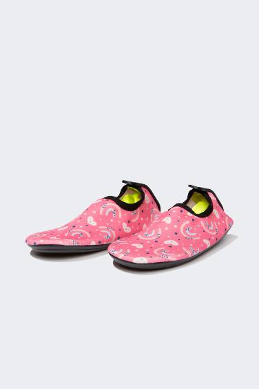 Girl Printed Sea Shoes