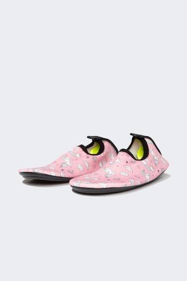 Girl Printed Sea Shoes