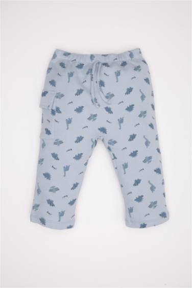 Ensemble pour bébé garçon, t-shirt à manches courtes à motif de dinosaure et bas à taille élastique