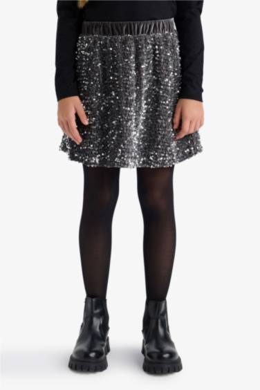 Kız Çocuk Payetli Etek