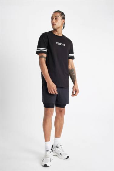 DeFactoFit Standard Fit Türkiye Printed T-Shirt