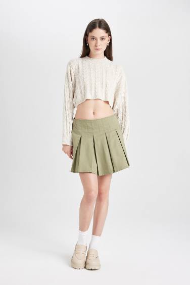 スカート COLMAR Women Skirts 2267E9VP04 White セール】 シアータックプリーツスカート《2025summer catalog