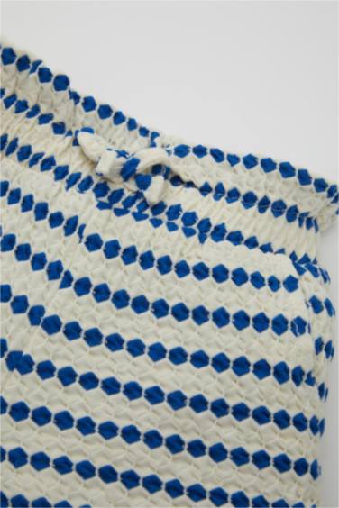 شورت بيبي بناتي مخطط