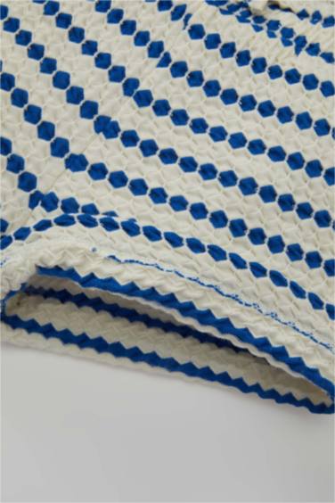 شورت بيبي بناتي مخطط