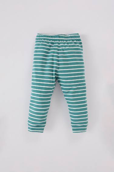 طقم بيجاما بيبي اولادي قصة عادية بطبعة عربية - قطعتين