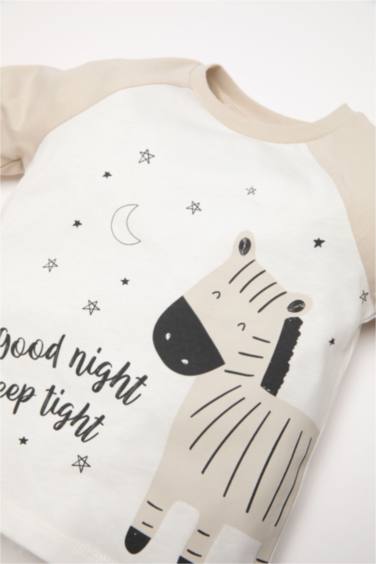 Сәби Ұл зебра 2 Трикотаж пижамалар