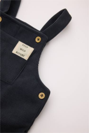 Baby Boy Crew Neck Printed T-shirt Jumpsuit 2 Piece