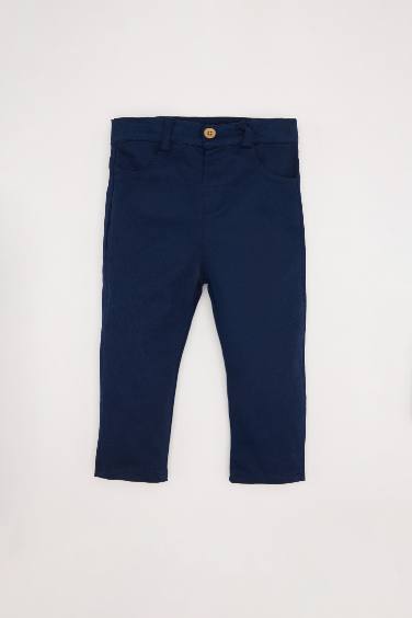 Erkek Bebek Yılbaşı Temalı 2'li Takım Gömlek Üst Pantolon Alt