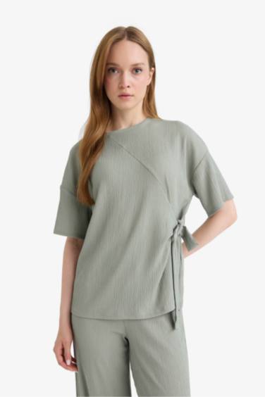 Relax Fit Crew Neck Short Sleeve T-Shirt