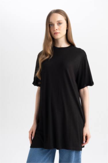 Lot de 2 T-shirts basiques à manches courtes Coupe régulière