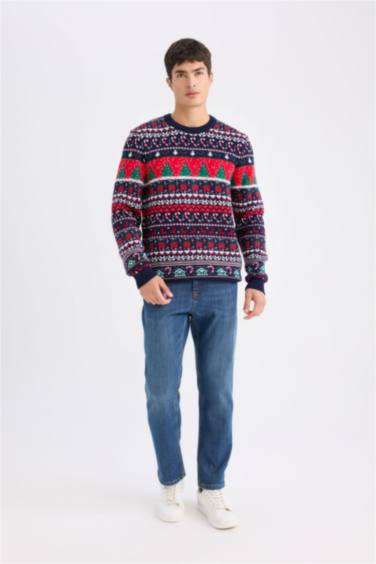 Standard Fit Crew Neck Knitwear Pullover