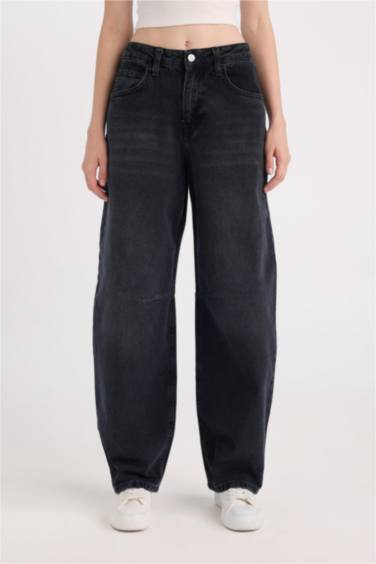 Baggy Fit High Waist Wide Fit Long Jeans