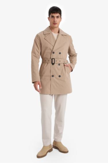 معطف سليم فيت مبطن