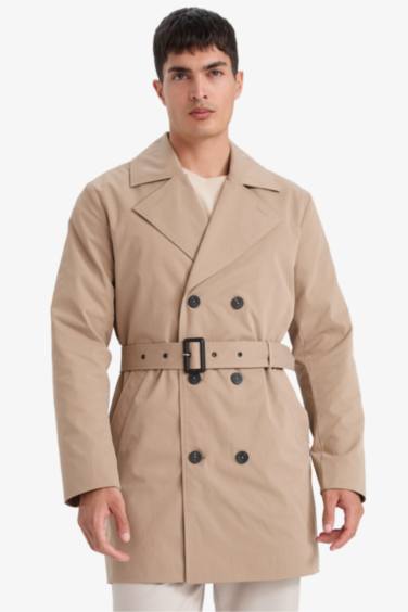 معطف سليم فيت مبطن