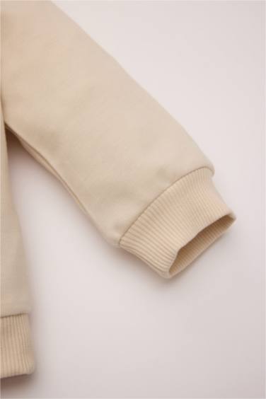 Ensemble de 3 pièces: Sweat imprimé, jupe et chaussettes pour BéBé Fille