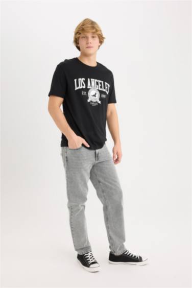 Regular Fit Crew Neck Short Sleeve T-Shirt